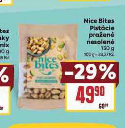 NICE BITES PISTCIE PRAEN NESOLEN