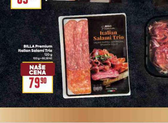 BILLA PREMIUM ITALIAN SALAMI TRIO