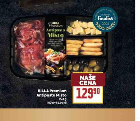 BILLA PREMIUM ANTIPASTO MISTO