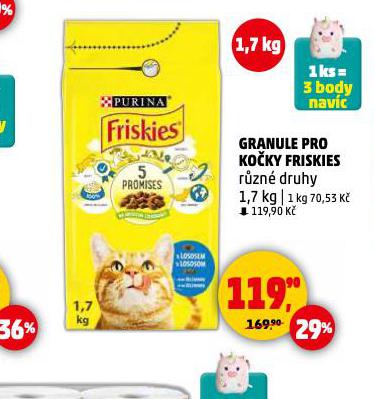 FRISKIES GRANULE PRO KOKY