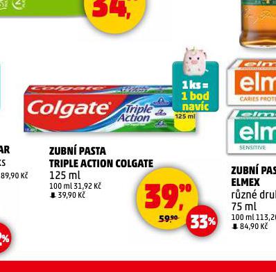 COLGATE ZUBN PASTA