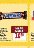 TYINKA SNICKERS, TWIX, BOUNTY