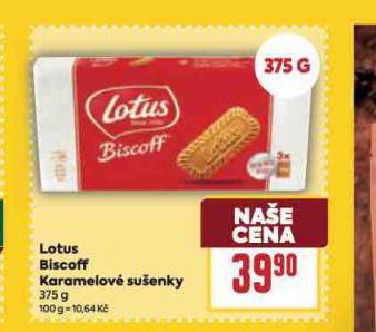 LOTUS BOSCOFF KARAMELOV SUENKY