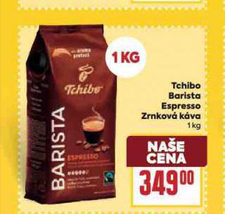 TCHIBO BARISTA ESPRESSO ZRNKOV KVA