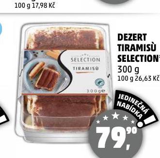 DEZERT TIRAMIS SELECTION