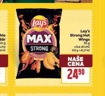 LAYS STRONG HOT WINGS