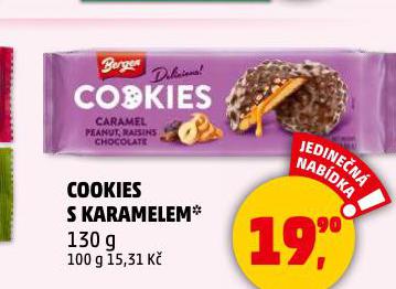 COOKIES S KARAMELEM