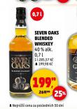 SEVEN OAKS BLENDED WHISKEY