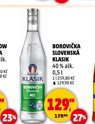 BOROVIKA SLOVENSK KLASIK