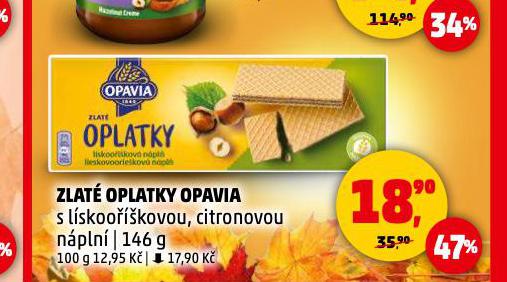 OPAVIA ZLAT OPLATKY