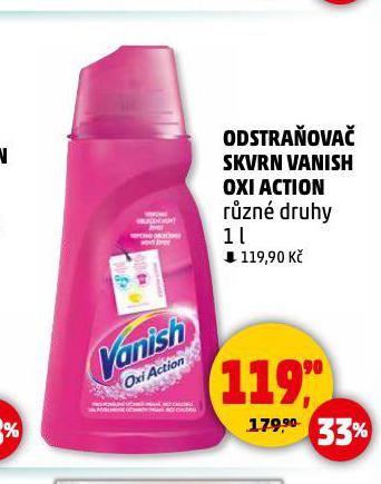 VANISH OXI ACTION ODSTRAOVA SKVRN