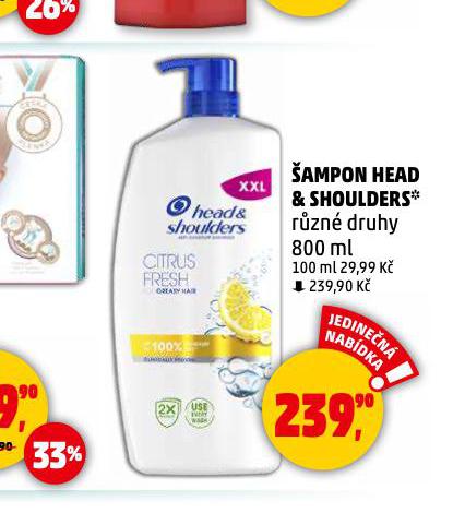 HEAD & SHOULDERS AMPON NA VLASY