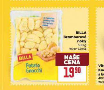 BILLA BRAMBOROV NOKY