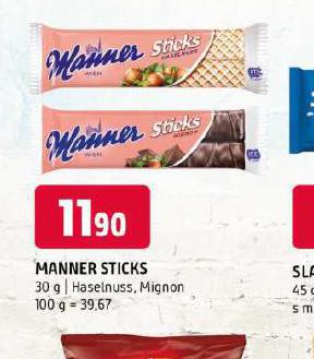 MANNER STICKS