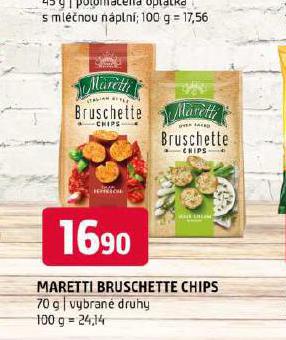 MARETTI BRUSCHETTE CHIPS