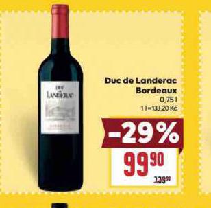 DUC DE LANDERAC BORDEAUX