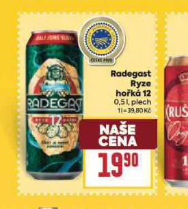 PIVO RADEGAST RYZE HOK 12