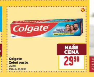 COLGATE ZUBN PASTA