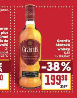 GRANTS SKOTSK WHISKY