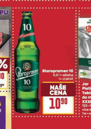 PIVO STAROPRAMEN 10