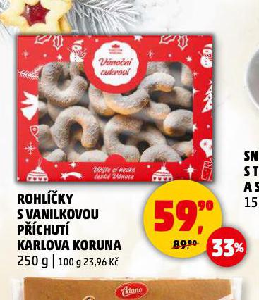 ROHLKY S VANILKOVOU PCHUT