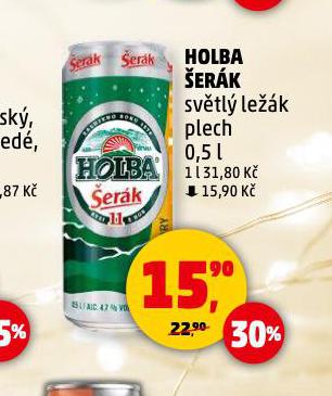 PIVO HOLBA ERK