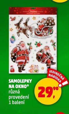 SAMOLEPKY NA OKNO