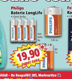 PHILIPS BATERIE LONGLIFE