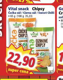 VITAL SNACK CHIPSY