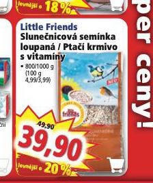 LITTLE FRIENDS PTA KRMIVO S VITAMNY