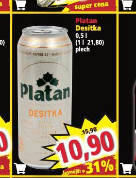 PIVO PLATAN DESTKA