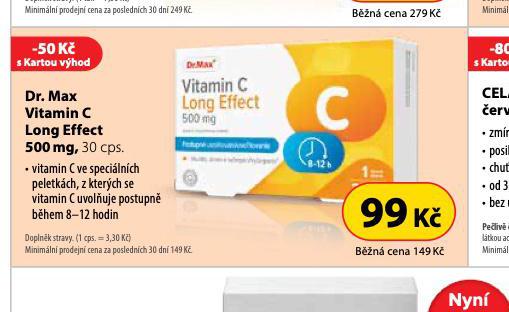 DR. MAX VITAMIN C LONG EFFECT