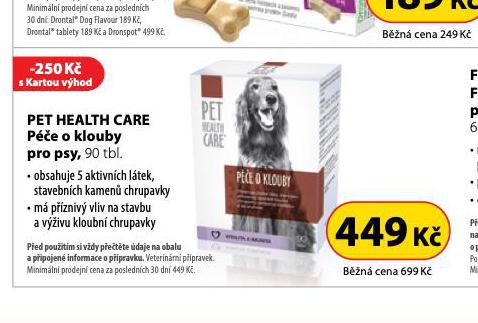 PET HEALTH CARE PE O KLOUBY PRO PSY