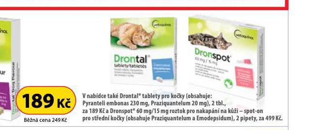 DRONTAL TABLETY PRO KOKY