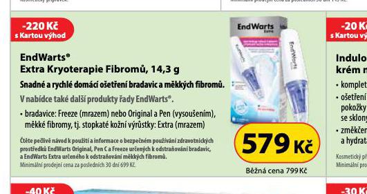 ENDWARTS EXTRA KRYOTERAPIE FIBROM