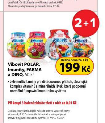 VIBOVIT POLAR, IMUNITY, FARMA A DINO