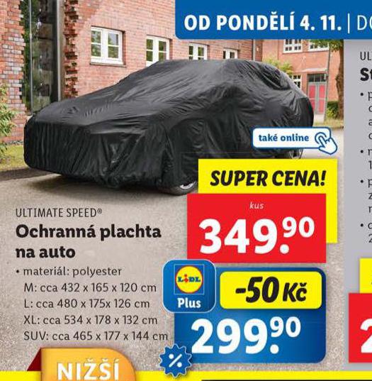 OCHRANN PLACHTA NA AUTO