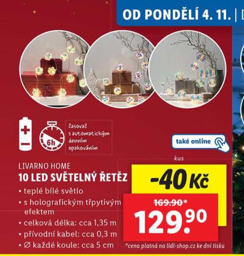 10 LED SVTLEN ETZ