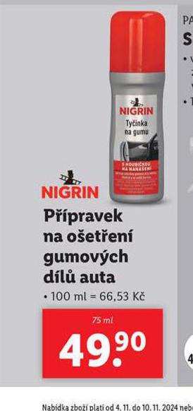 NIGRIN PPRAVEK NA OETEN GUMOVCH DL AUTA