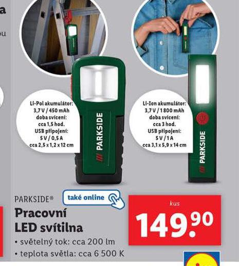 PRACOVN LED SVTILNA