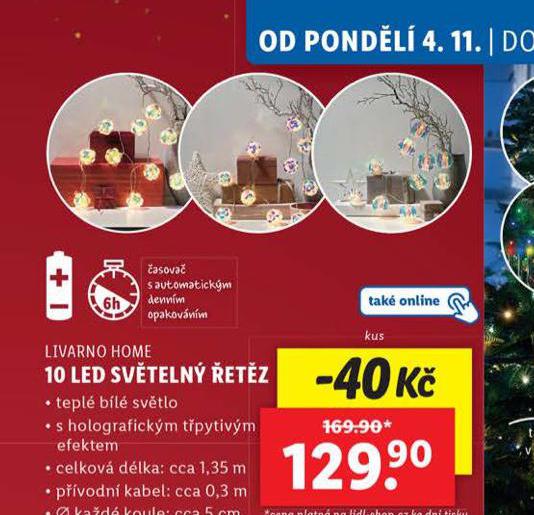 10 LED SVTLEN ETZ