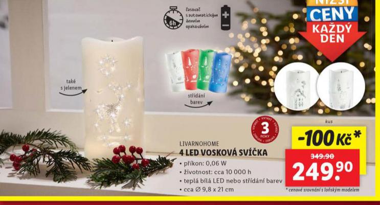 4 LED VOSKOV SVKA