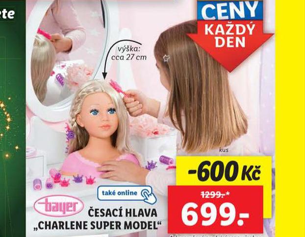 ESAC HLAVA CHARLENE SUPER MODEL