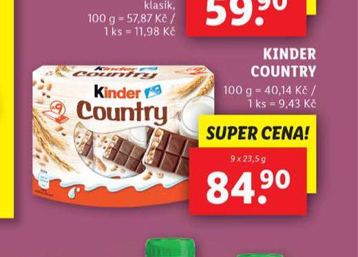 KINDER COUNTRY