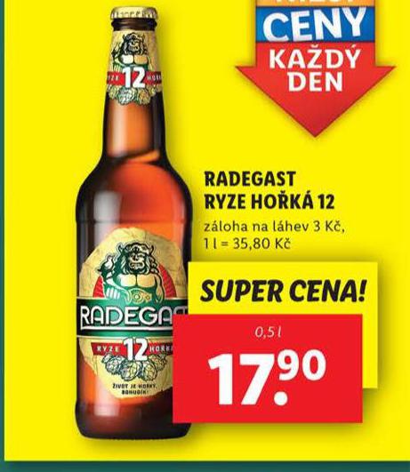 PIVO RADEGAST RYZE HOK 12