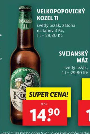 PIVO VELKOPOPOVICK KOZEL 11