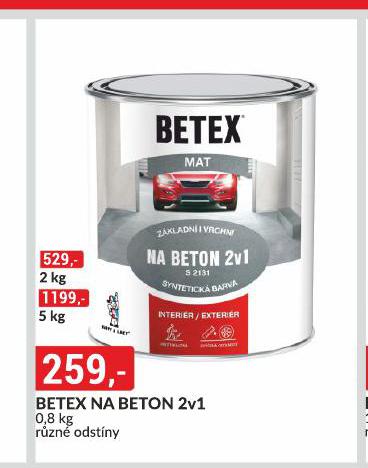 BETEX NA BETON 2 KG