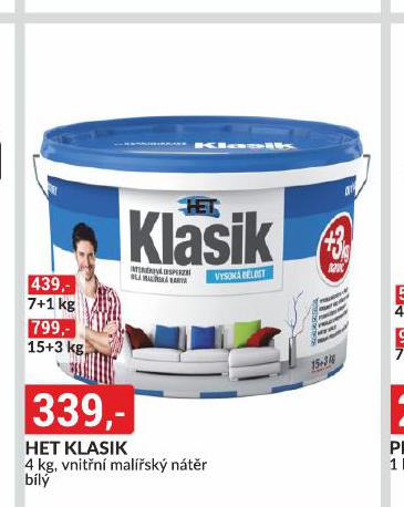 HET KLASIK 15+3 KG