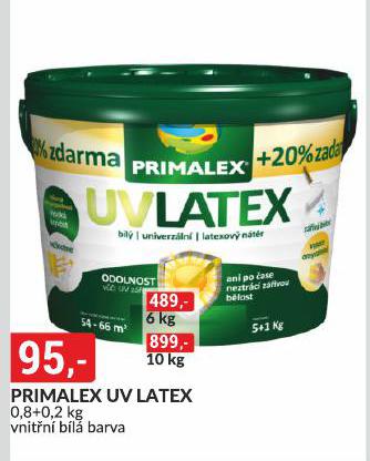 PRIMALEX UV LATEX 6 KG