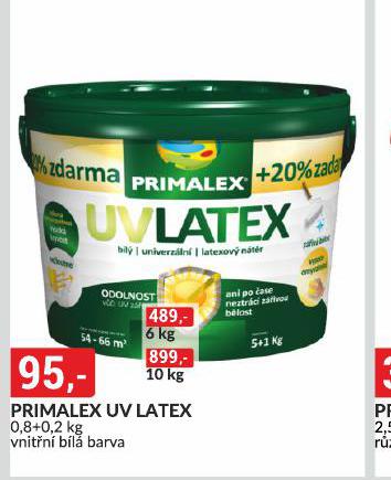 PRIMALEX UV LATEX 10 KG